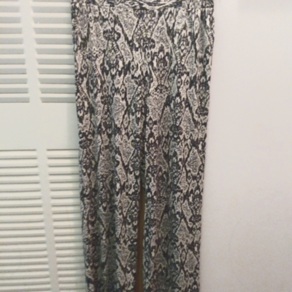 IMAN Women's Global Chic Luxury Resort Palazzo Pants